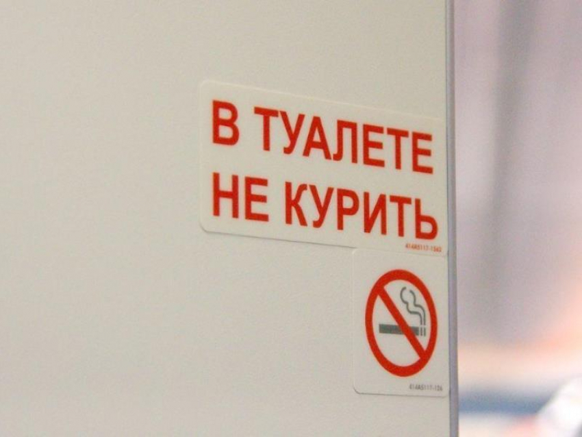 Воронежцу не дали улететь из Владикавказа из-за пагубной привычки в туалете 