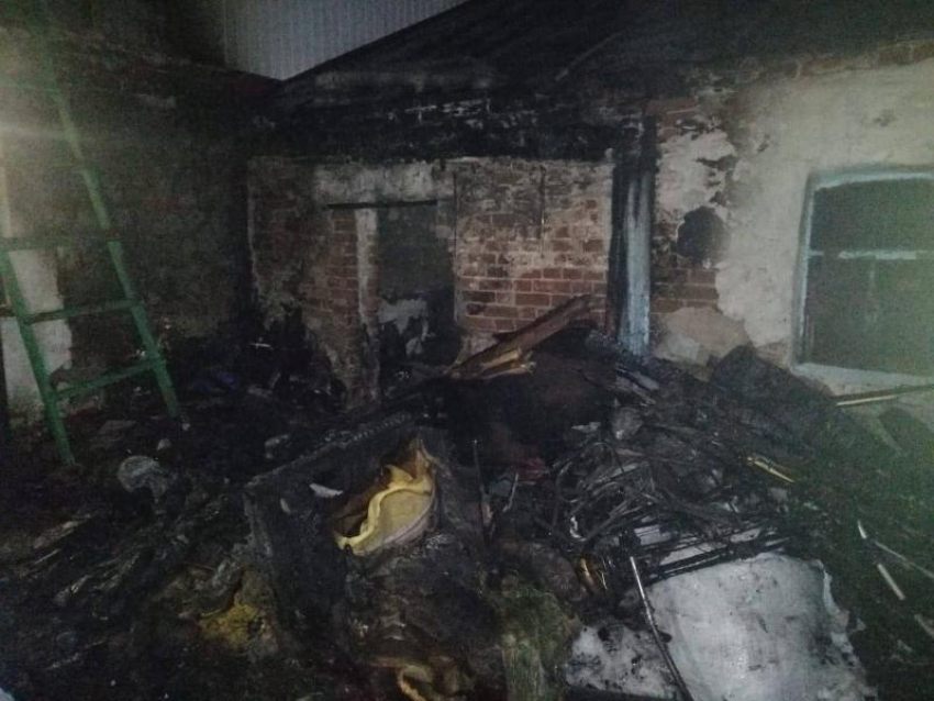 Опубликовано фото частного дома, где погибли три человека в Воронеже 