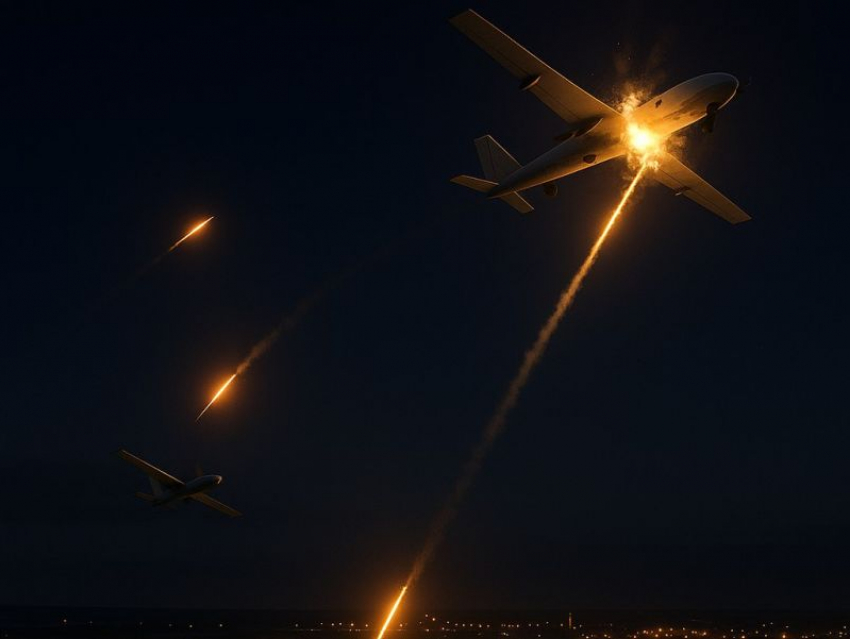 Два беспилотника ликвидировали силы ПВО минувшей ночью над Воронежской областью