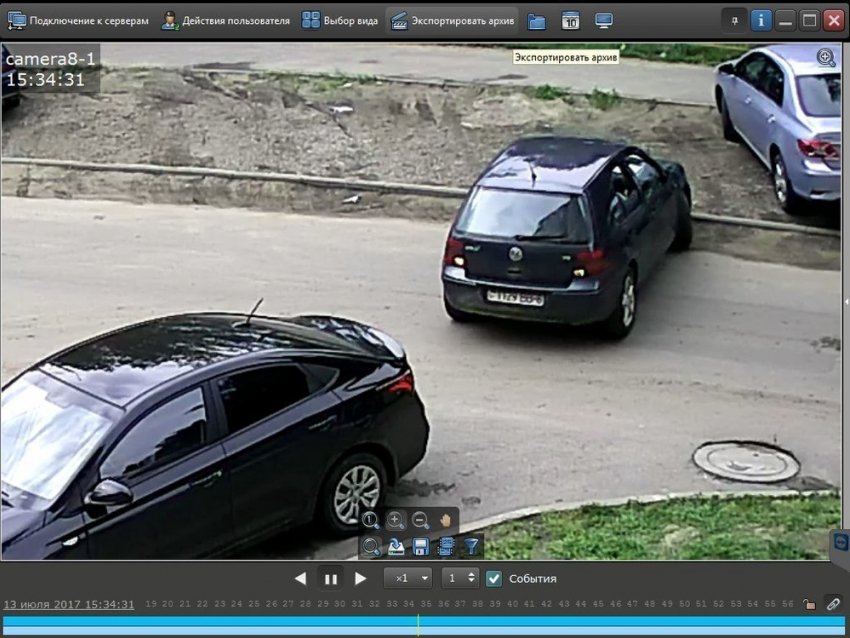 На видео попало, как белорусская автомобилистка уезжает с места ДТП в Воронеже