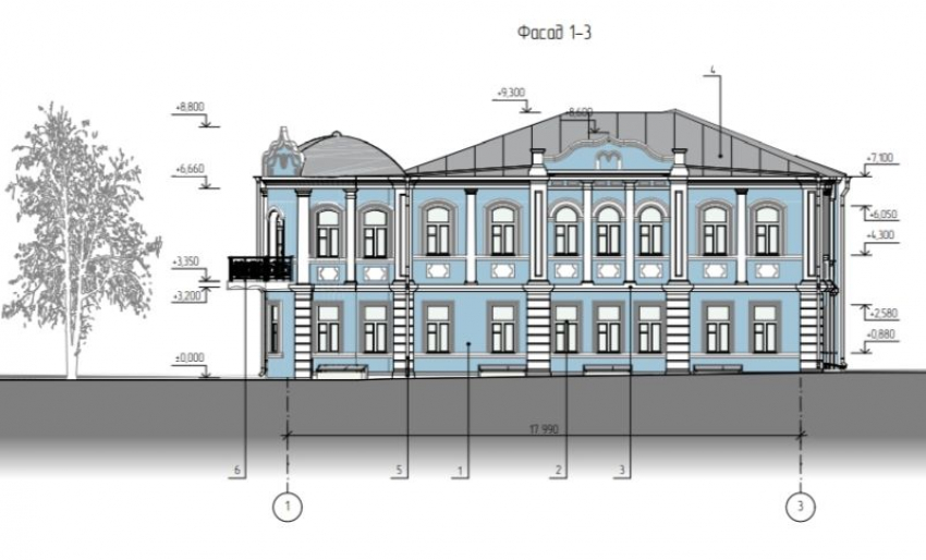 Дом с чертами купеческого особняка отреставрируют в Воронежской области