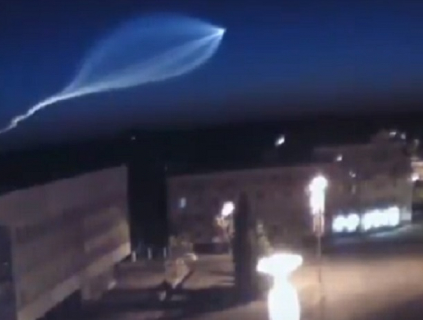 Медузообразный запуск ракеты с воронежским двигателем сняли на видео
