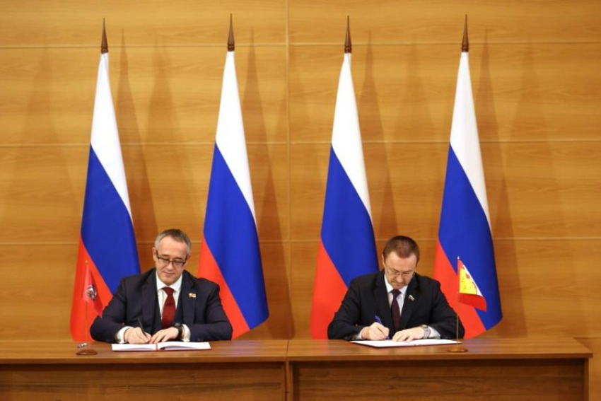 Соглашение о сотрудничестве с Мосгордумой подписала Воронежская облдума