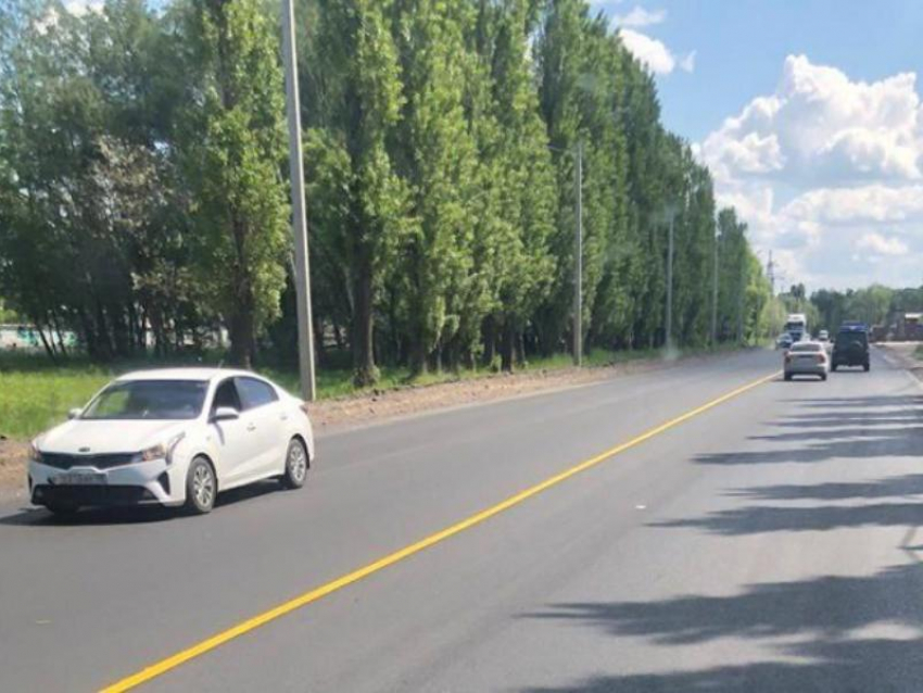 Один из самых проблемных участков дорог, где шёл ремонт, открыли раньше срока в Воронеже
