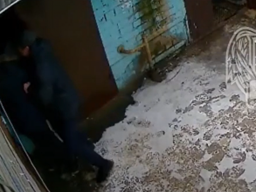 Нападения на камеру. В Воронеже на соседа напал с ножом.