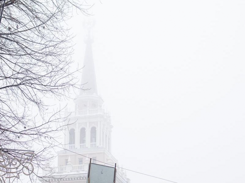 Туман и гроза спровоцировали желтый уровень опасности в Воронежской области 