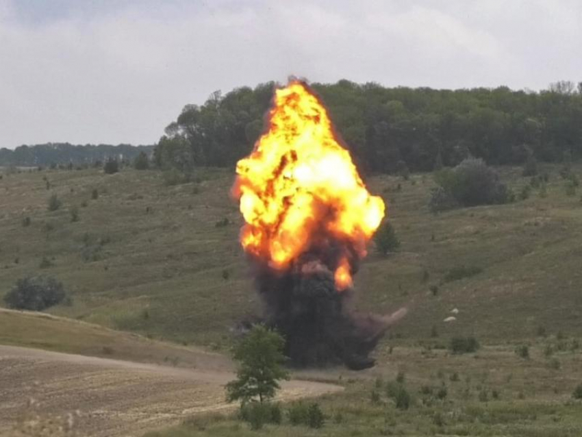 В Воронеже нашли реактивный снаряд 