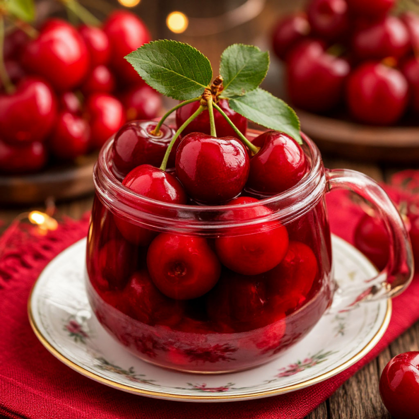 Варим компот из вишни на новогодний стол в Воронеже