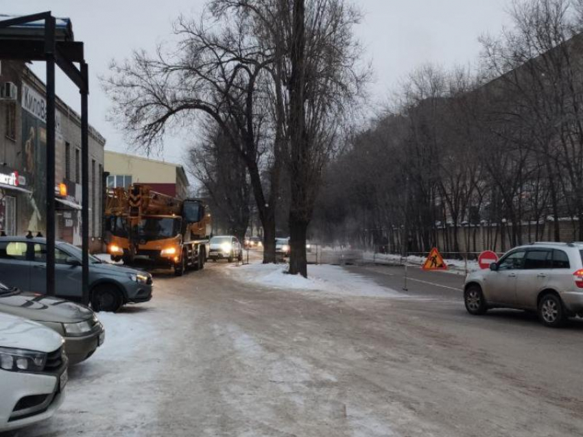 Перекрытие дороги оказалось бессильно перед воронежскими водителями