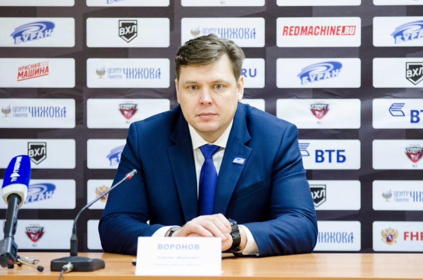 Главным тренером воронежского «Бурана» останется Сергей Воронов