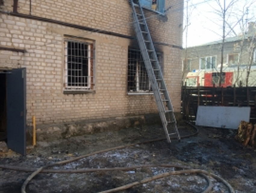 В Воронеже  сгорела квартира из-за неосторожного обращения с огнем
