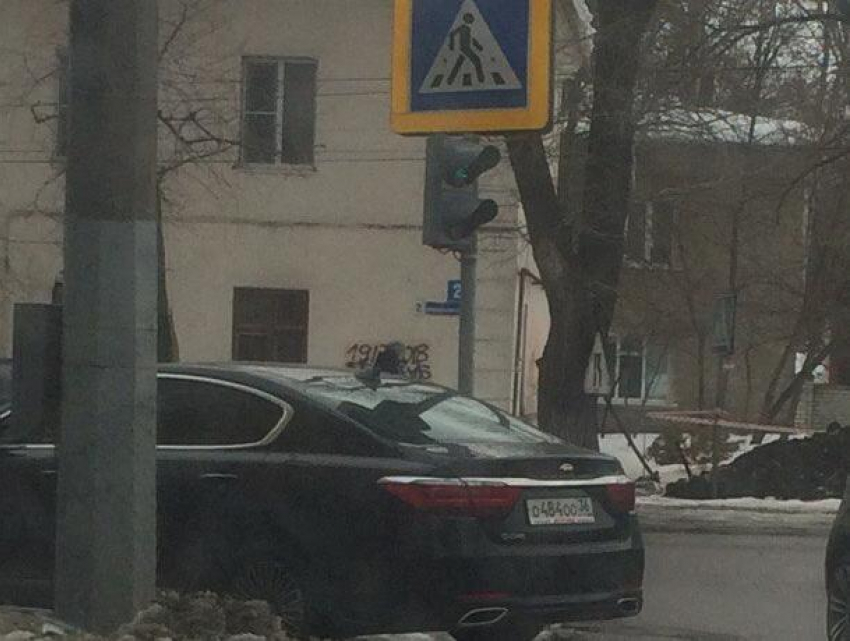 Воронежцам предложили переходить дорогу по крыше авто