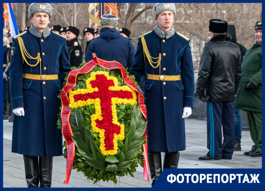 Как почтили память защитников Отечества в Воронеже