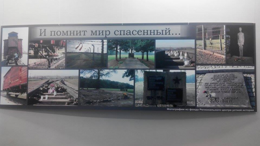 Выставку об узниках фашистских концлагерей открыли в Воронеже