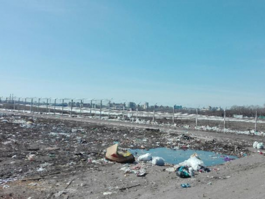 Царство мусора у взлетной полосы нашли в Воронеже