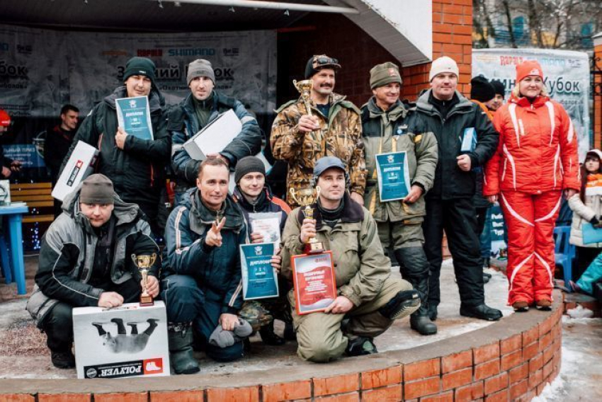 В Воронежской области прошли соревнования по зимней рыбалке и охотничьему биатлону