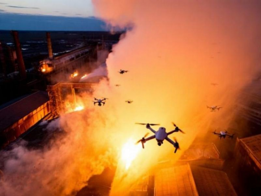 Дрон ВСУ сбили в небе над одним из районов Воронежской области