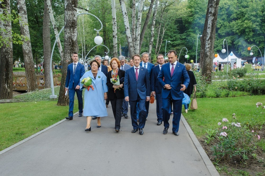 В Воронеже официально открылся масштабный фестиваль «Город-Сад»