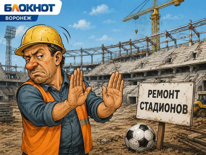 Строителям не интересен ремонт воронежских стадионов?