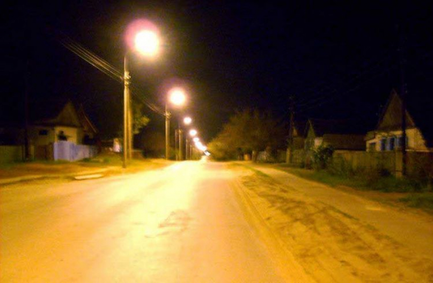 Во всех селах Лискинского района Воронежской области теперь есть уличное освещение