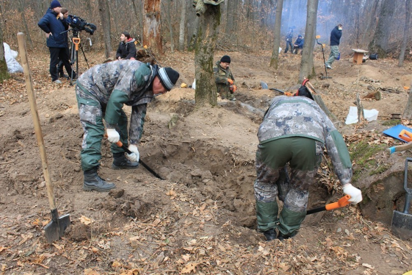 В Воронежской области нашли останки 300 советских солдат