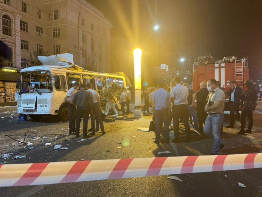 Причиной взрыва автобуса мог стать конфликт воронежских перевозчиков 