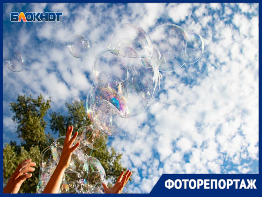 Мыльное нашествие испытали на себе жители Воронежа 