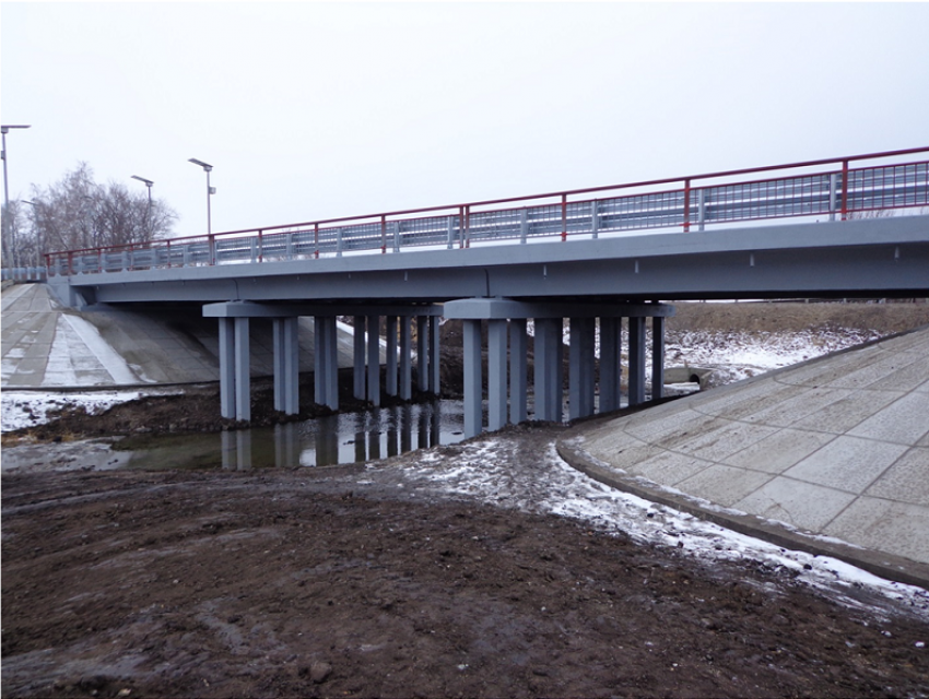 В Воронежской области отремонтировали мост через реку Тойда