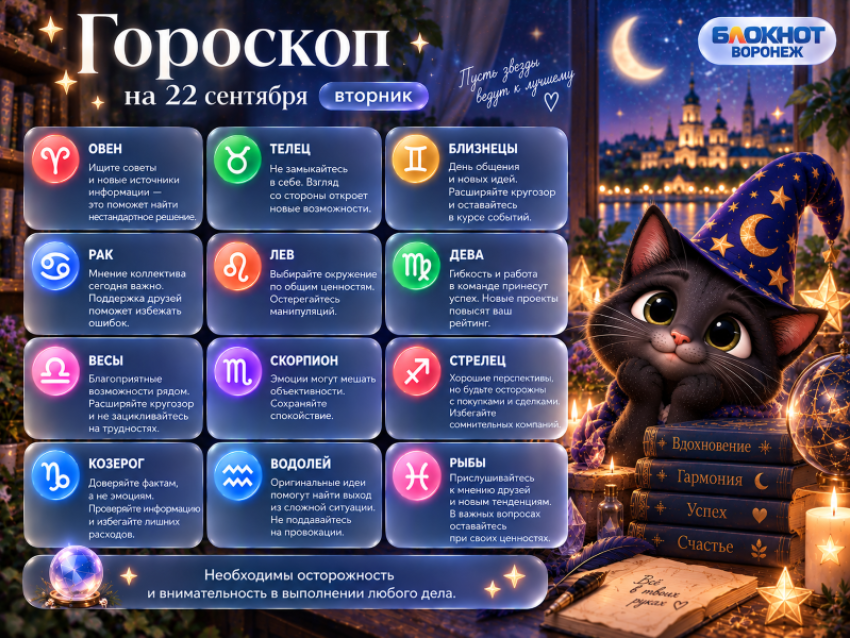 День противоречия: гороскоп на 22 сентября 
