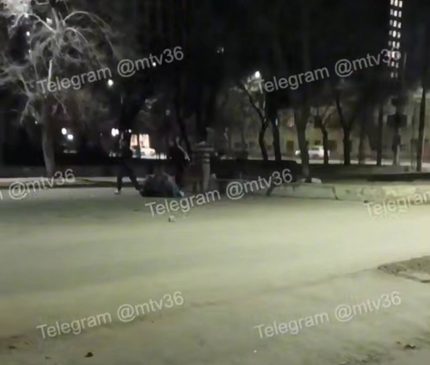 «Спокойно сидели и понеслось»: потасовка на глазах у прохожих произошла в Воронеже