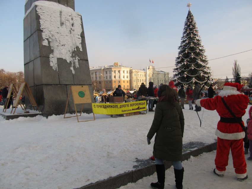 Расстрел Ленина на главной площади города обрадовал воронежцев 