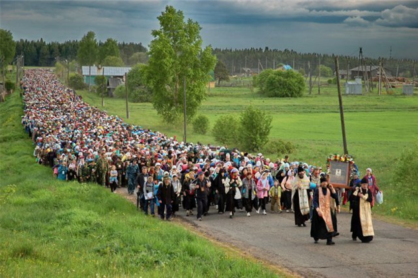 На Крестный ход из Воронежа в Задонск приедут верующие со всей России
