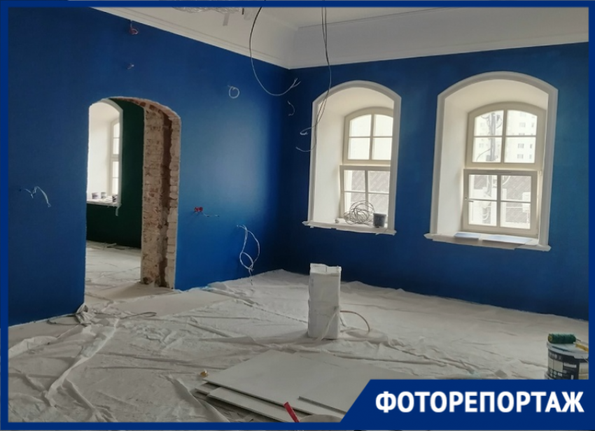 В центре Воронежа завершается реставрация дома купца Гарденина
