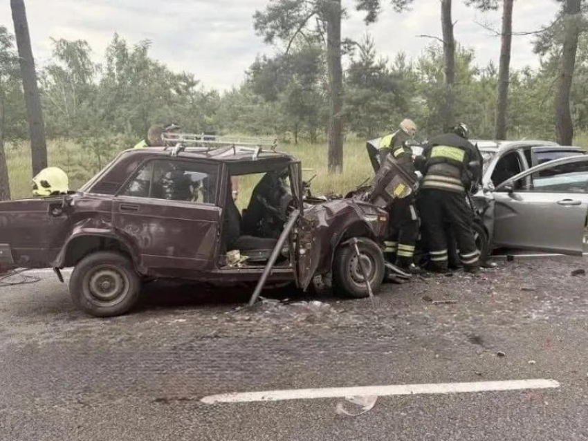 Два пожилых человека скончались на месте в ДТП в Воронежской области