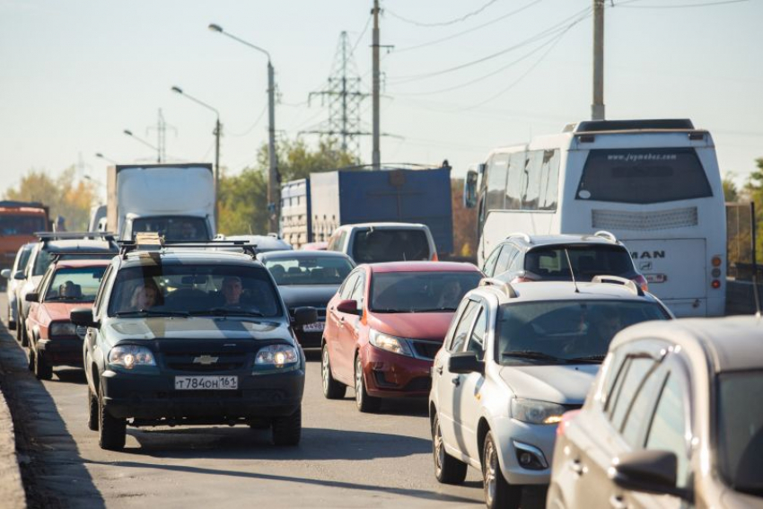 ДТП спровоцировало многокилометровую пробку на трассе М4 «Дон» под Воронежем