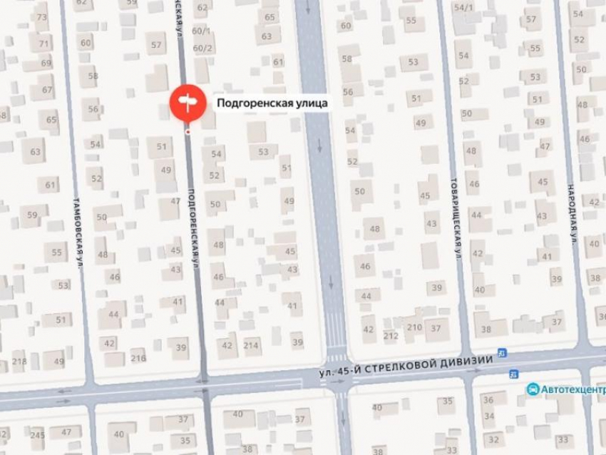 Более чем на месяц перекроют движение по улице Подгоренской в Воронеже