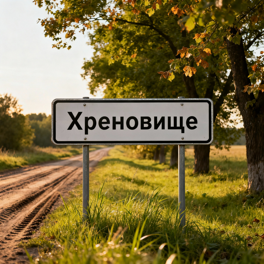 Воронежские Долбневка и Хреновище попали в топ самых смешных названий деревень