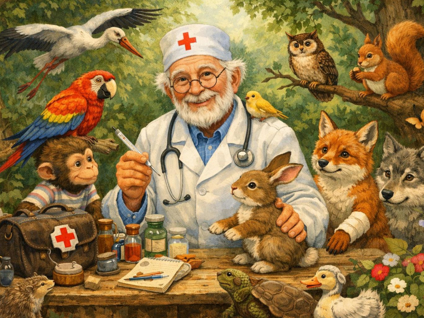 Воронежская анимационная студия готовит мультфильм про Айболита