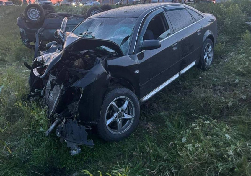 Водитель погиб при лобовом столкновении на перекрестке в Воронежской области