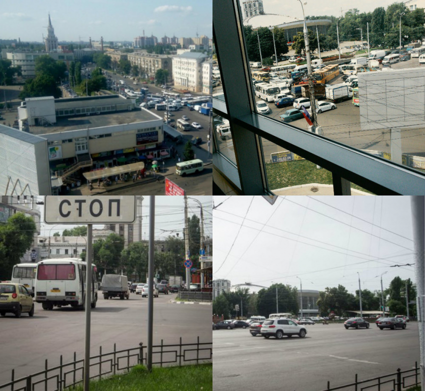 Два дня транспортного коллапса в центре Воронежа закончились: дорожники починили светофор у цирка