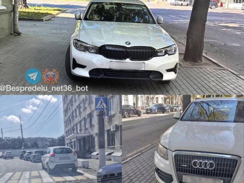 Стало известно, за что госавтоинспекторы оштрафовали водителей на BMW и Audi Q5 в Воронеже