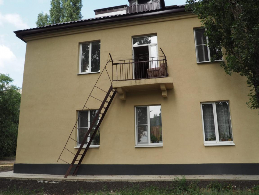 В Воронеже отремонтировали дом, построенный больше полувека назад 