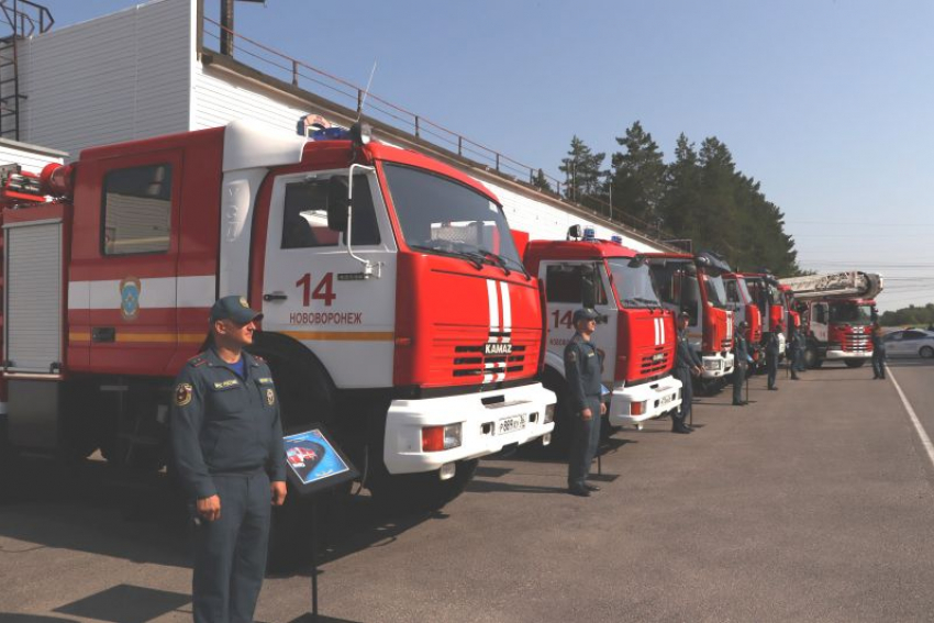 Новую спецтехнику получила пожарно-спасательная часть №14 от Нововоронежской АЭС