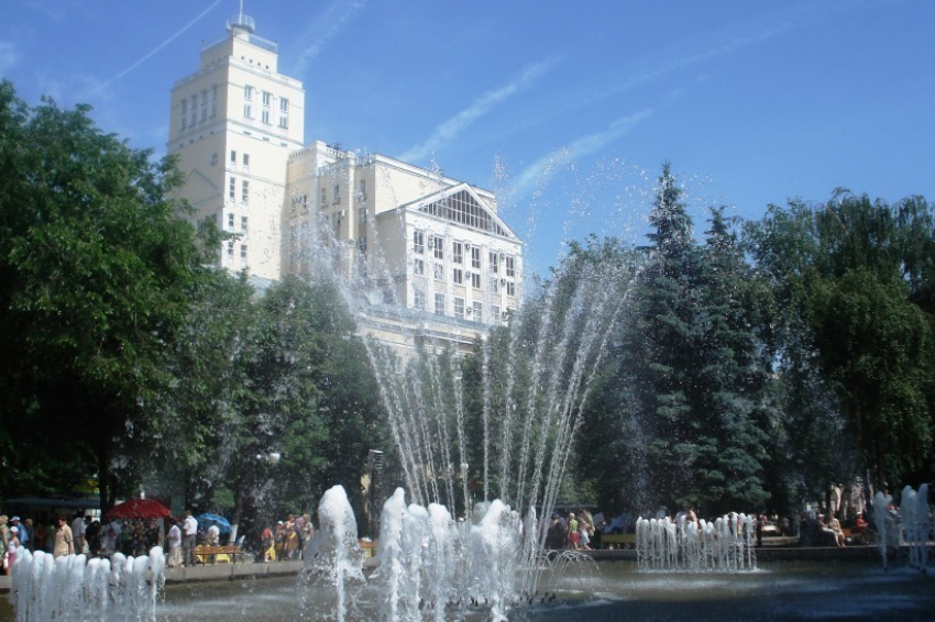 В Центре Воронежа на день ВДВ предусмотрительно выключат фонтаны
