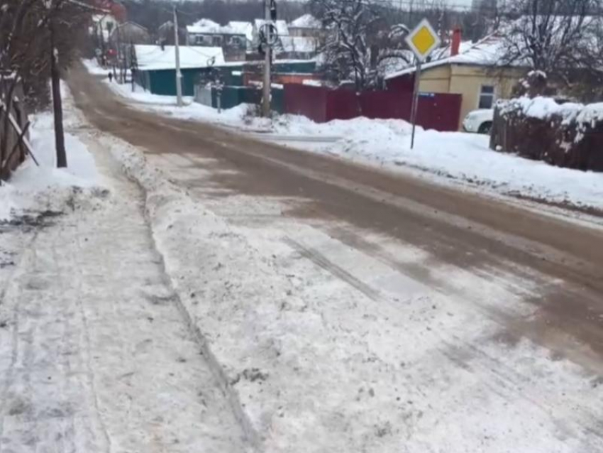 Воронежец попросил коммунальщиков убрать за собой