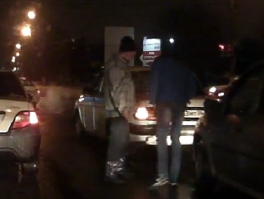 Воронежцы сняли на видео «глупое» ДТП 