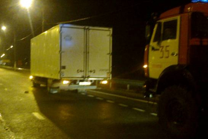 В Воронежской области столкнулись два «Камаза»