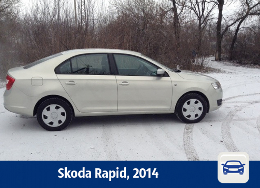 В Воронеже продается белая Skoda