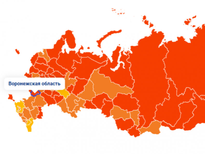 Воронежская область все-таки обогнала Ростовскую по ковид-показателям