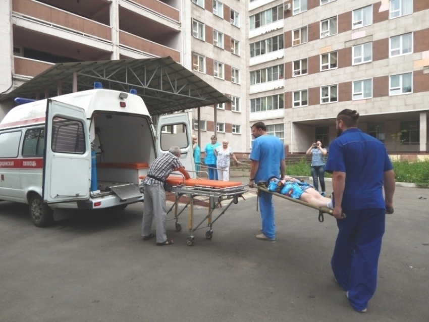 Воронежские спасатели «потушили» гинекологию БСМП